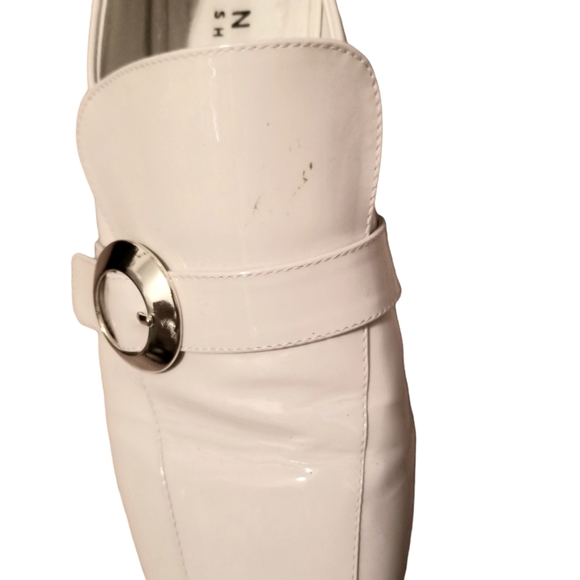 Daniella Shevel Size 38.5 Patent Leather Blush Shoes - Picture 2 of 10